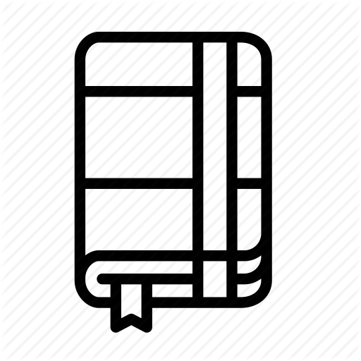 Book, Hipster, Moleskine, Notebook, Sketchbook Icon