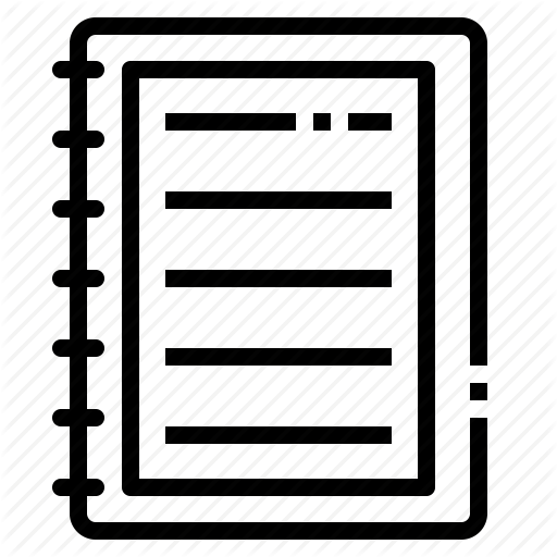 Book, Notebook, Paper, Sketchbook, Stationary Icon