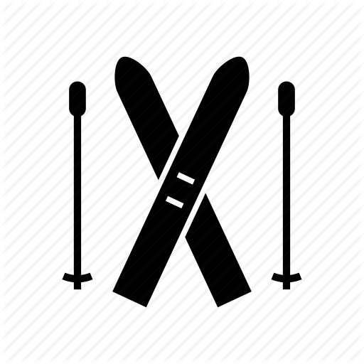 Equipment, Running, Ski, Skiing, Sport, Sports, Winter Icon