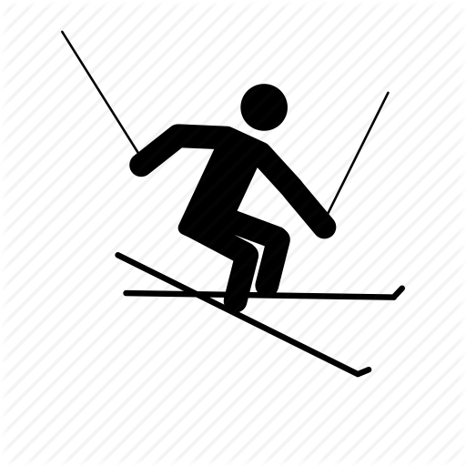Freerider, Freeriding, Skiing Icon