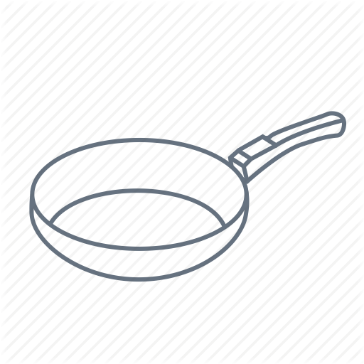 Broil, Cook, Fry, Grill, Kitchen, Pan, Skillet Icon