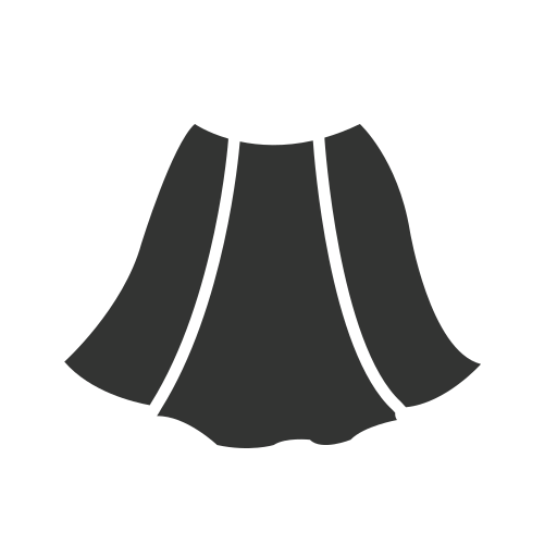 Skirt Icon Free Of Clothing Icons Black