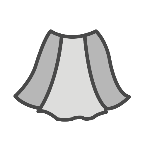 Skirt Icon Free Of Clothing Icons Fill