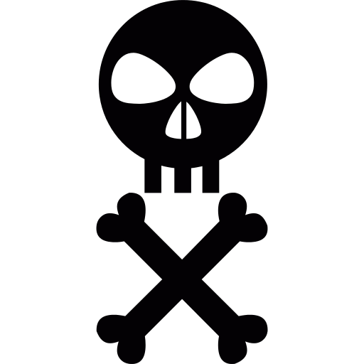 Skull And Crossed Bones Png Icon