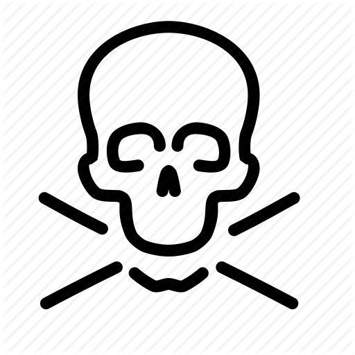And, Bones, Danger, Jolly Roger, Poison, Skull Icon