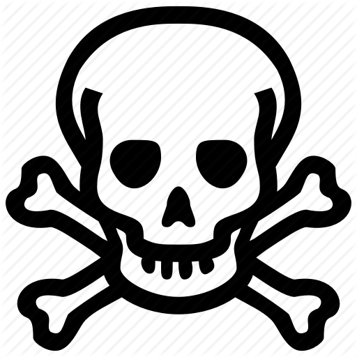 Bones, Danger, Death, Skull Icon