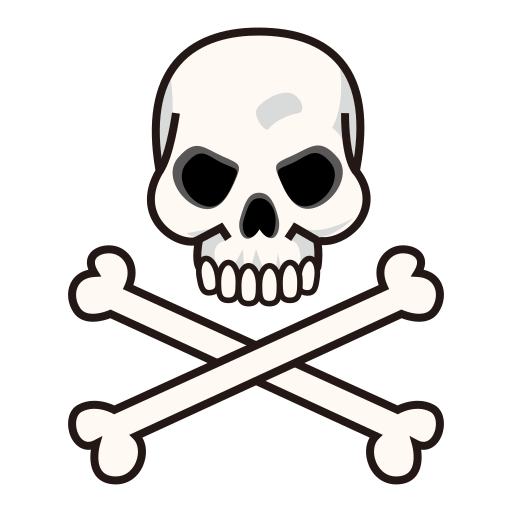 Skull And Crossbones Emoji For Facebook, Email Sms Id