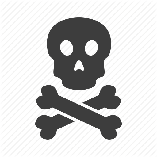 Bone, Cross, Crossbones, Dead, Skull Icon