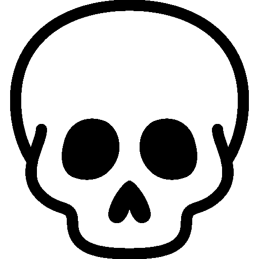 Healthcare Skull Icon