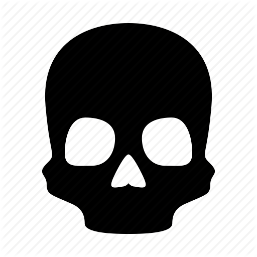 Danger, Dead, Death, Halloween, Head, Skeleton, Skull Icon