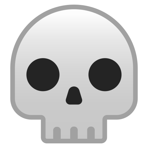 Skull Icon Noto Emoji Smileys Iconset Google