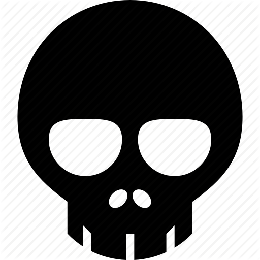 Bone, Dead, Death, Head, Skeleton, Skull Icon