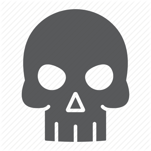 Danger, Dead, Death, Halloween, Holiday, Skeleton, Skull Icon