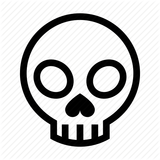 Bone, Dead, Death, Head, Skeleton, Skull Icon