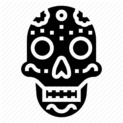Cranium, Death, Mex Skull Icon