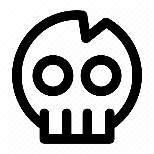 Dead, Death, Halloween, Head, Skeleton, Skull Icon