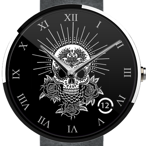 Skull Wear Watch Face Latest Version Apk