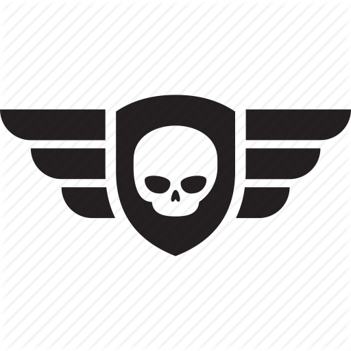 Evil, Skull, War, Wing Icon