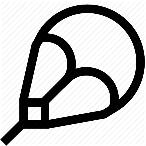 Air, Line, Parachute, Skydiving, Sport, Wakeboard Icon