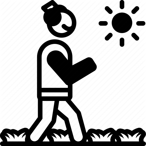 Morning Walk, Peregrinate, Roam, Rove, Walking, Wander Icon