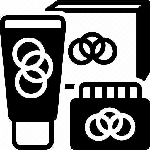 Bottle, Container, Cosmetics, Package, Products Icon