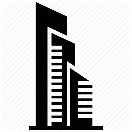 Building, Office, Skyscraper Icon