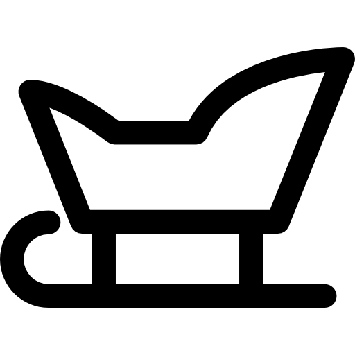 Christmas Sled Icons Free Download