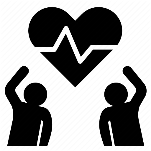 Exercise, Fitness, Health, Heart, Rate Icon