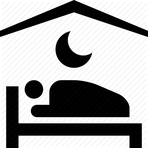 Bad, Hotel, Moon, Motel, Night, Sleep Icon