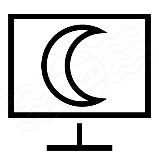 Iconexperience I Collection Monitor Sleep Icon