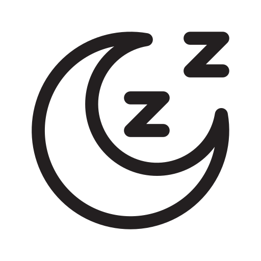 Sleep, Moon Icon Free Of Wondicon