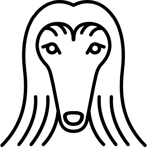 Afghan Hound Icons Free Download