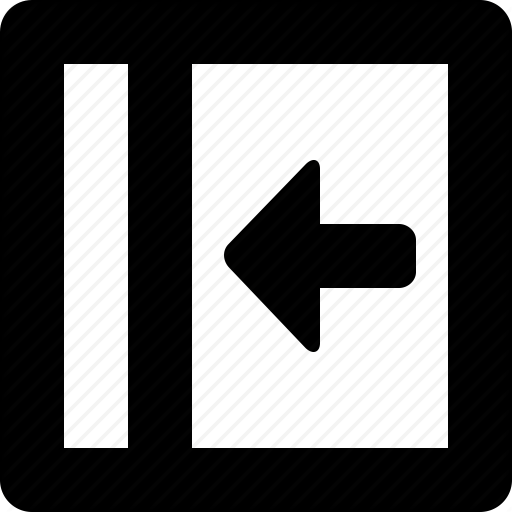 Left, Out, Slide Icon