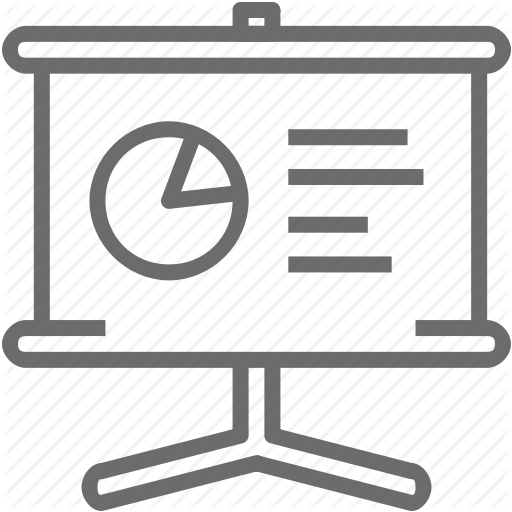 Presentation, Report, Slide, Slideshow Icon
