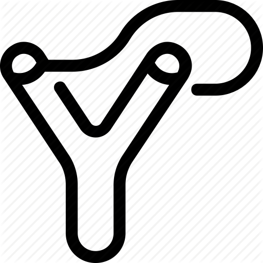 Kid, Sling, Slingshot, Toy, Weapon Icon