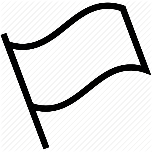 Blank Flag Clipart Collection