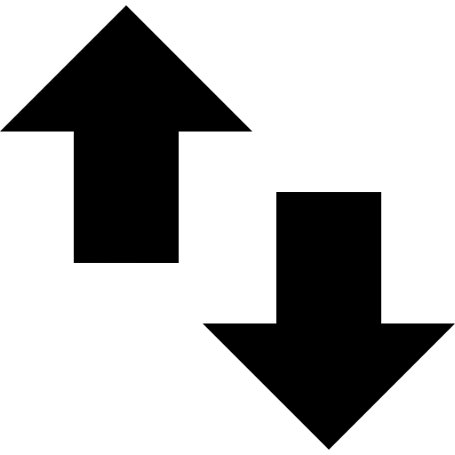 Small Up And Down Arrows Icons Free Download