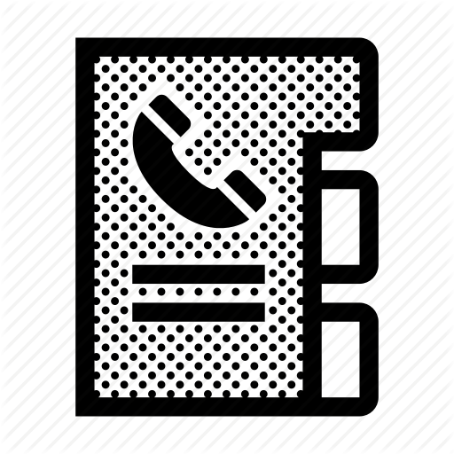Book, Contacts, Directory, Numbers, Phone Icon