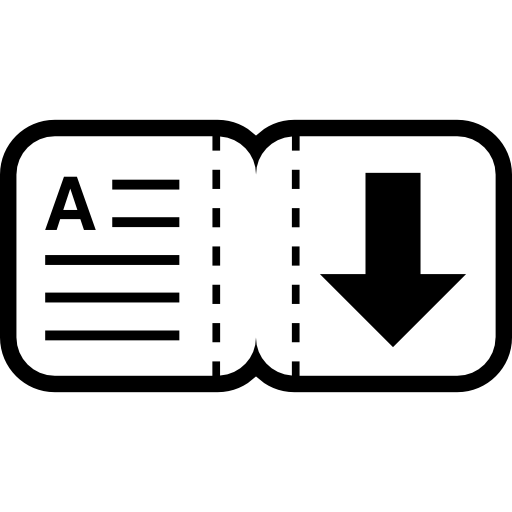 Book Of Small Size Opened With Text And An Arrow Icons Free Download