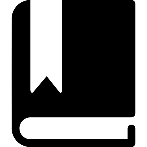 Book With White Bookmark