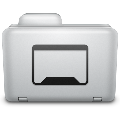 Noir Desktop Folder Icon