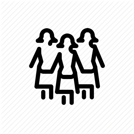 Group, Small, Three, Women Icon