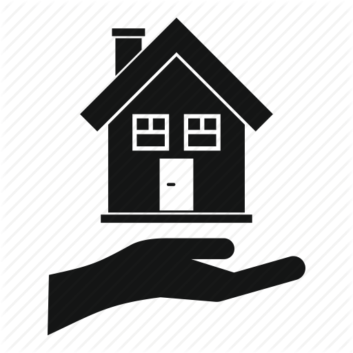Care, Hand, Home, House, Insurance, Sale, Small Icon
