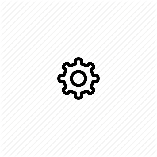 Gear, Process, Processing, Small, Tiny, Work Icon