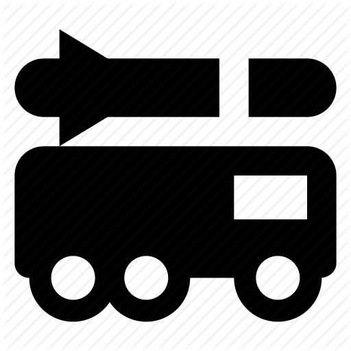 Launcher, Military, Rocket Icon