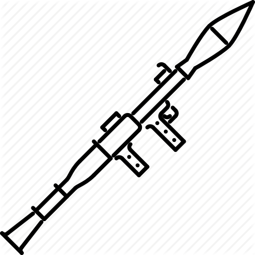 Battle, Launcher, Military, Rocket, War, Weapon Icon