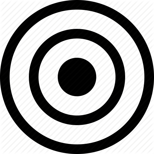 Bunch, Cluster, Group, Pack, Sign, Spot, Target Icon