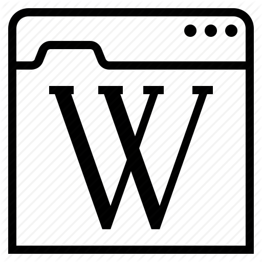 Online Wiki, Seo, Wiki Site, Wiki Website, Wikipedia Icon