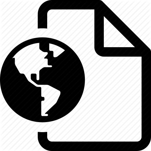 Document, Link, Page, Permalink, Site, Url, Website Icon