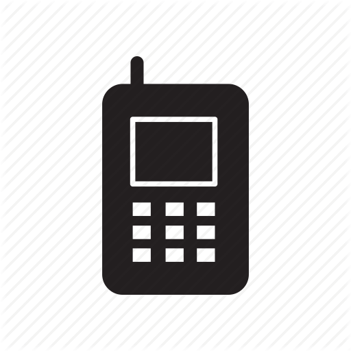 Mobile, Old Fashioned, Phone, Small Icon